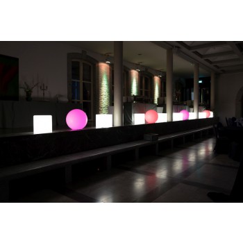 Cubo Luminoso cm 43 32444 Diseño 8 Estaciones