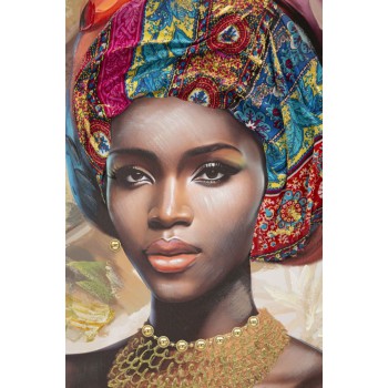 PINTURA SOBRE LIENZO CON CUADRO DEVA -B-