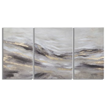 PINTURA SOBRE LIENZO MONTY SET 3 PCS