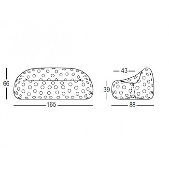 SOFÁ AIRBALL SOFA 6283 LIGHT PLUST