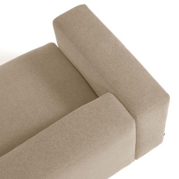 Sofá Blok 2 plazas beige 210 cm