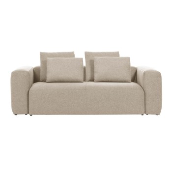 Sofá Blok 2 plazas beige 210 cm