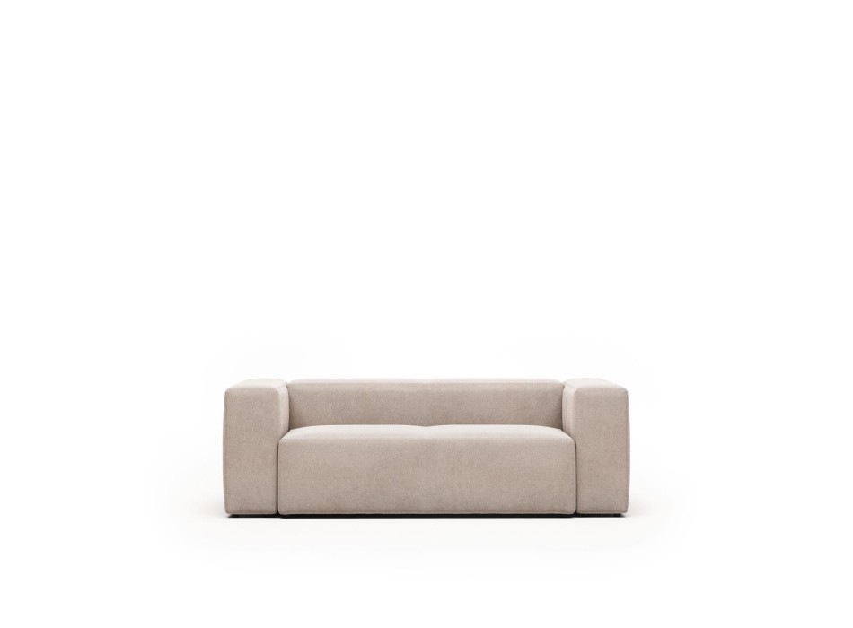 Sofá Blok 2 plazas beige 210 cm