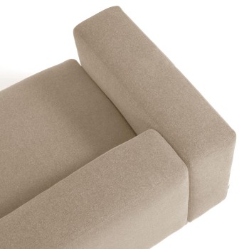 Sofá Blok 3 plazas beige 240 cm