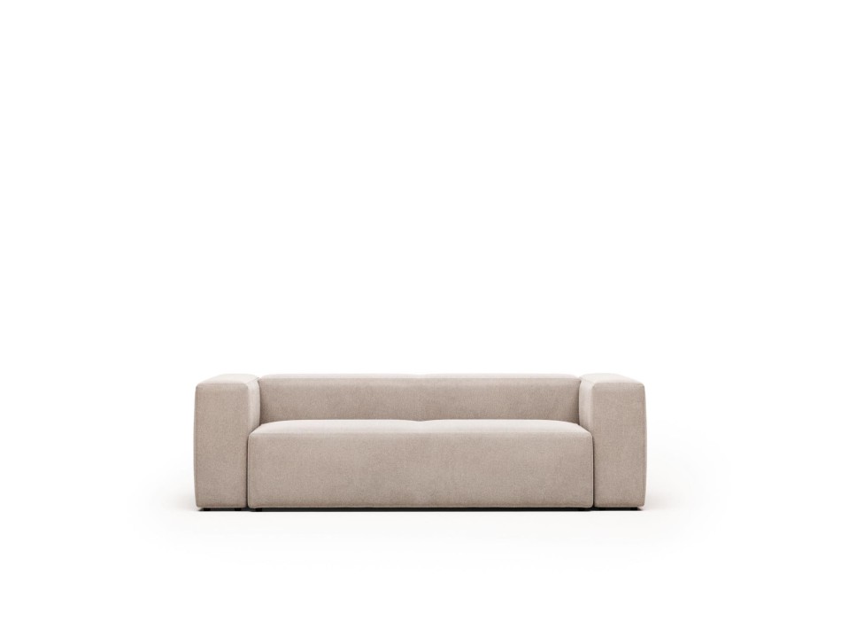 Sofá Blok 3 plazas beige 240 cm