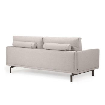 Sofá Galene 3 plazas beige 174 cm