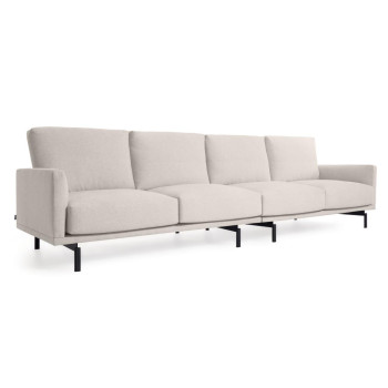 Sofá Galene de 4 plazas, beige, 334 cm, FSC Mix Credit