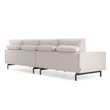 Sofá Galene de 4 plazas, beige, 334 cm, FSC Mix Credit