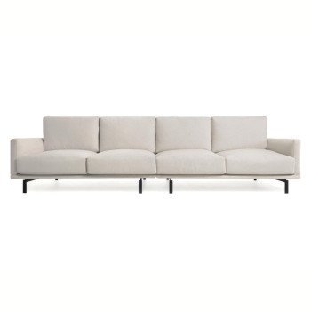 Sofá Galene de 4 plazas, beige, 334 cm, FSC Mix Credit