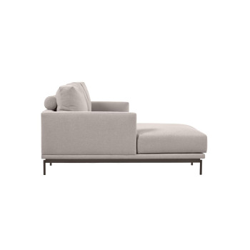 Sofá Galene de 4 plazas con chaise longue izquierda, beige, 314 cm FSC Mix Crédito