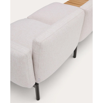 Sofá modular de exterior de 3 plazas con tapizado de Sorells