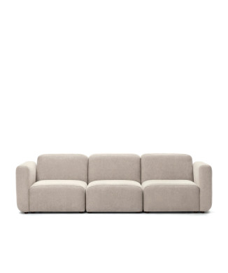 Sofá modular Neom de 3 plazas, beige, 263 cm, FSC Mix Credit