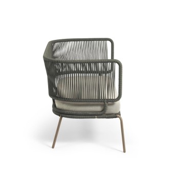 Sofá de cuerda de 2 plazas Nadin