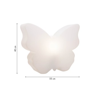 Mariposa Brillante 40cm 32460 Diseño 8 Estaciones