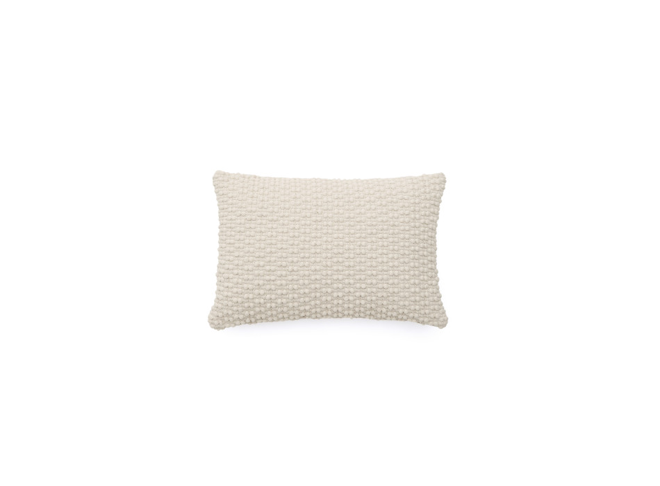 Funda de almohada Mascarell de algodón y poliéster blanco 40 x 60 cm