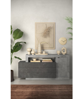 FREEDOM - aparador con 1 puerta y 3 cajones