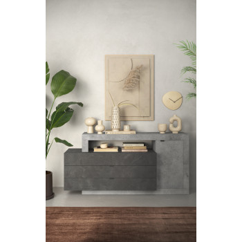 FREEDOM - aparador con 1 puerta y 3 cajones