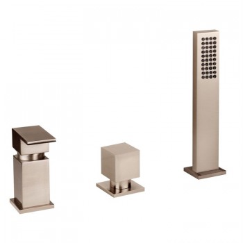 Mezclador de baño de tres orificios para suministro a la columna de baño 20043 GESSI