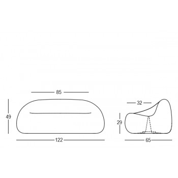 Sofá Gumball Junior Plust
