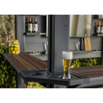 Cenador Keter BAR Signature Nogal