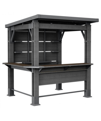 Cenador Keter BAR Signature Nogal