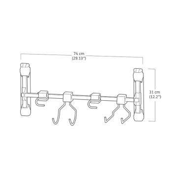 Kit para colgar herramientas para cobertizos KETER