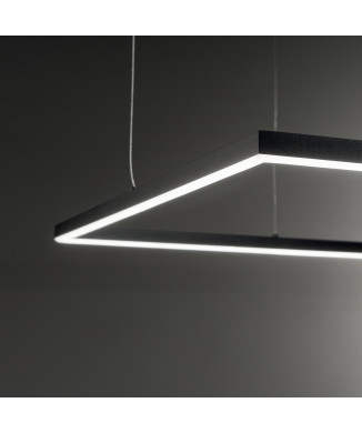 Lámpara colgante cuadrada Oracle Slim SP de Ideal Lux