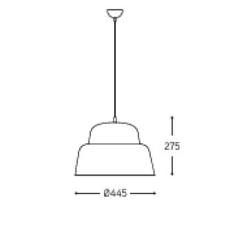 Lámpara Cappadocia DAC4 ALDO BERNARDI