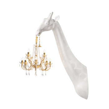 LÁMPARA DE PARED QEEBOO IN LOVE JIRAFA