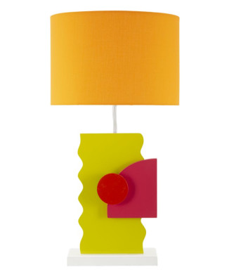 LÁMPARA DE MESA COLOR -B-