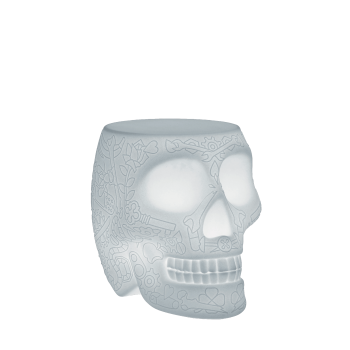 LAMPARA DE MESA Y TABURETE MEXICO CON LED RECARGABLE 70005LED QEEBOO