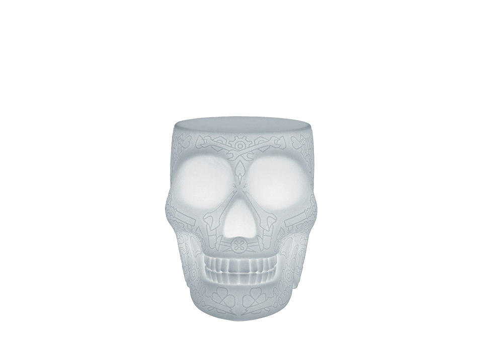 LAMPARA DE MESA Y TABURETE MEXICO CON LED RECARGABLE 70005LED QEEBOO