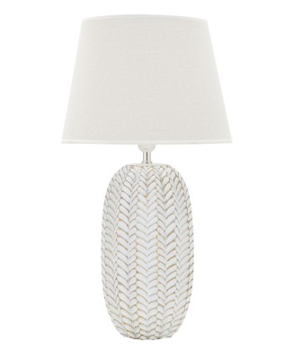 LÁMPARA DE MESA RESINA HOJA