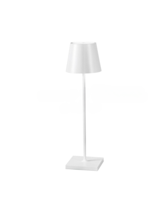 LÁMPARA DE MESA LED RECARGABLE BEBIDA BLANCA 2.2W 190LM 3000K REGULABLE IP54 7X25CM