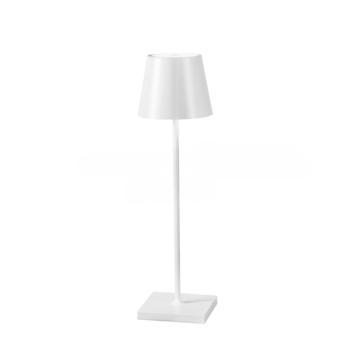 LÁMPARA DE MESA LED RECARGABLE BEBIDA BLANCA 2.2W 190LM 3000K REGULABLE IP54 7X25CM