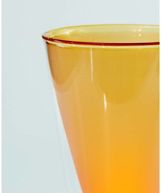 LÁMPARA DE MESA SOPLADA AZAFRÁN