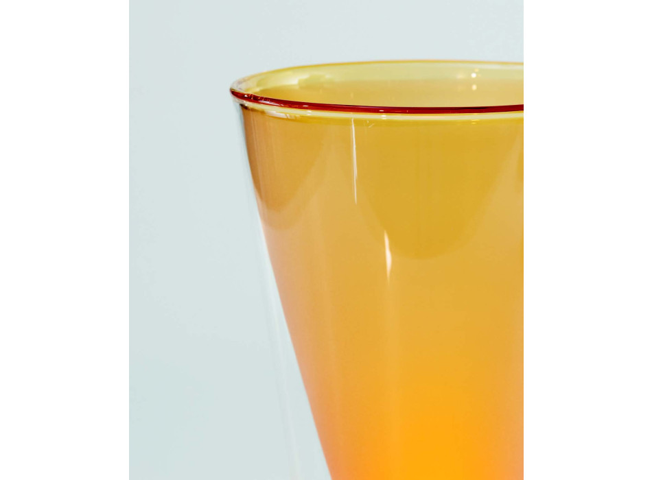 LÁMPARA DE MESA SOPLADA AZAFRÁN