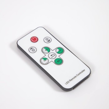 Lámpara de pie de exterior Dinesh en acero negro