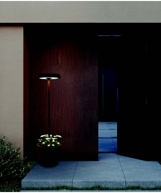 Poldina Reverso Solar L Wi-Fi Lámpara de pie AZAFRÁN