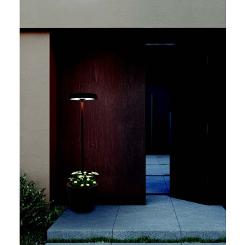 Poldina Reverso Solar L Wi-Fi Lámpara de pie AZAFRÁN