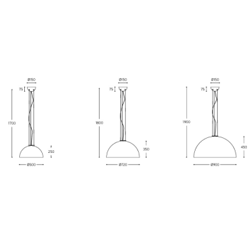 Lámpara Moonlight ALDO BERNARDI
