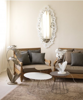 Lámpara orquídea 3249 3248 Arti e Mestieri