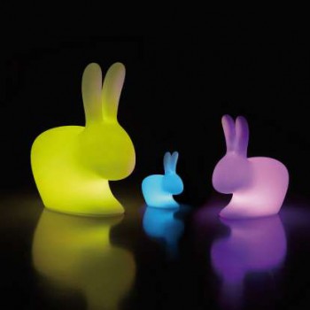 LAMPARA CONEJO PEQUEÑO CON LED RECARGABLE 90005LED QEEBOO