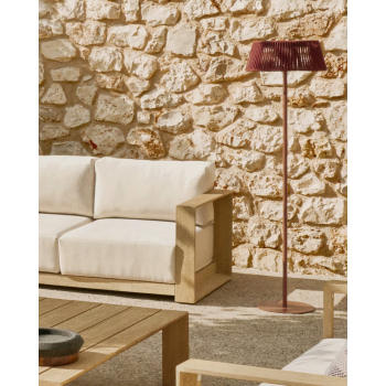 Lámpara de pie solar de cuerda para exteriores Aldet