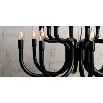 Lámpara colgante Karman de 16 brazos Snoob