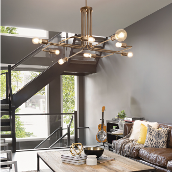 Lámpara colgante TRIUMPH SP8 - IDEAL LUX