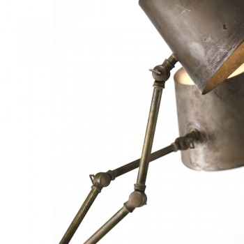 Araña de estilo industrial REPORTER 271.04.OF IL FANALE