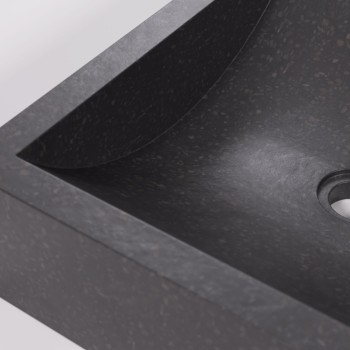 Lavabo sobre encimera Kuveni en terrazo