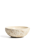 Lavabo sobre encimera Orvane en mármol beige Ø 40 cm