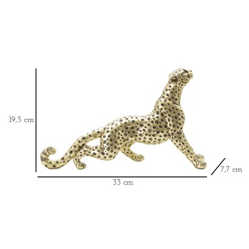 PUNTOS DE LEOPARDO SENTADO